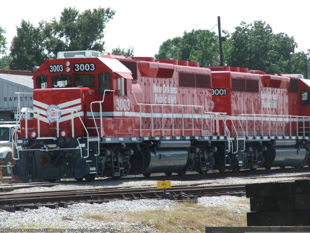 New Orleans Public Belt at Central Avenue yard, located between Airline and Jeffferson Highway near Huey P. Long Bridge.